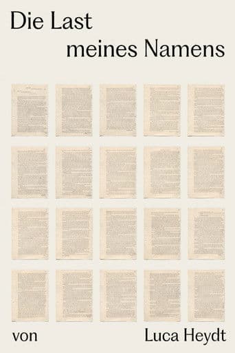 The Weight Of My Name