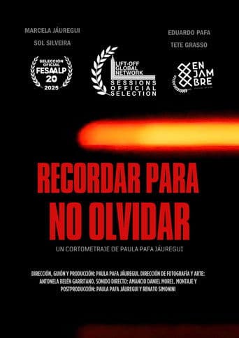 Remembering So We Don't Forget