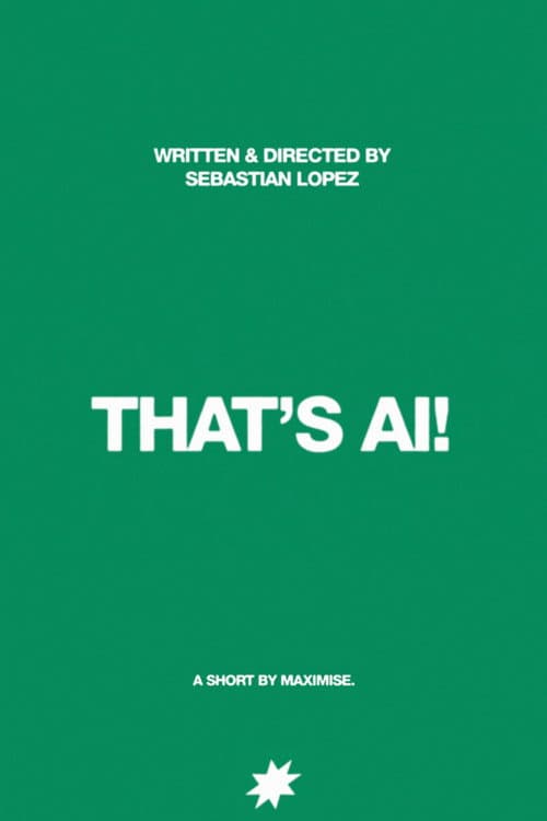 That's AI