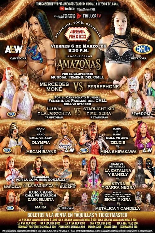 CMLL: The Night of The Amazonas 2026